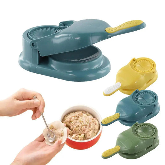 2 In1 Dumpling Maker DIY Kit Wrapper Presser Manual