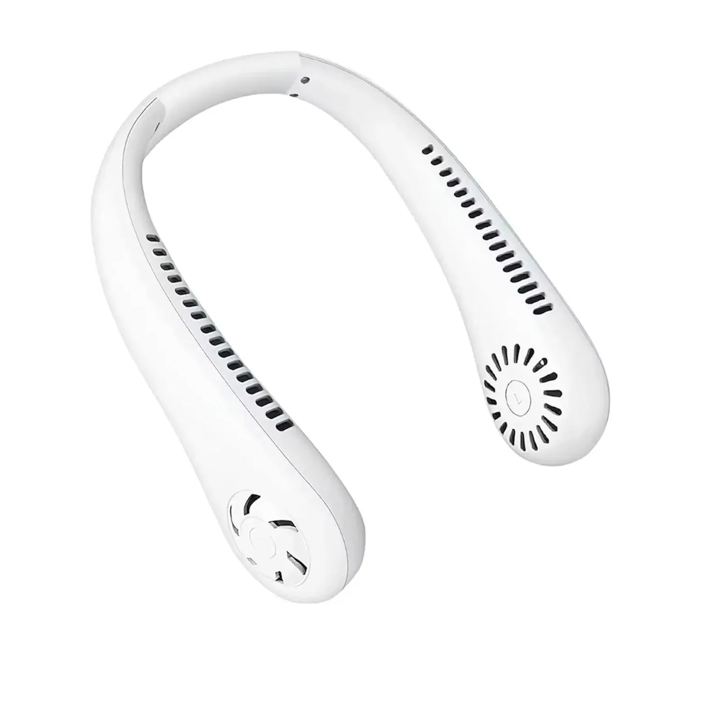 Leafless hanging neck fan, mini portable usb fan